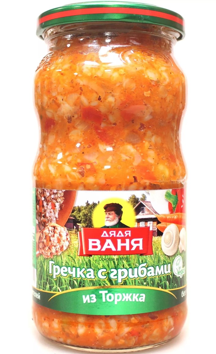 КОНСЕРВЫ :: Гречка с грибами из Торжка 